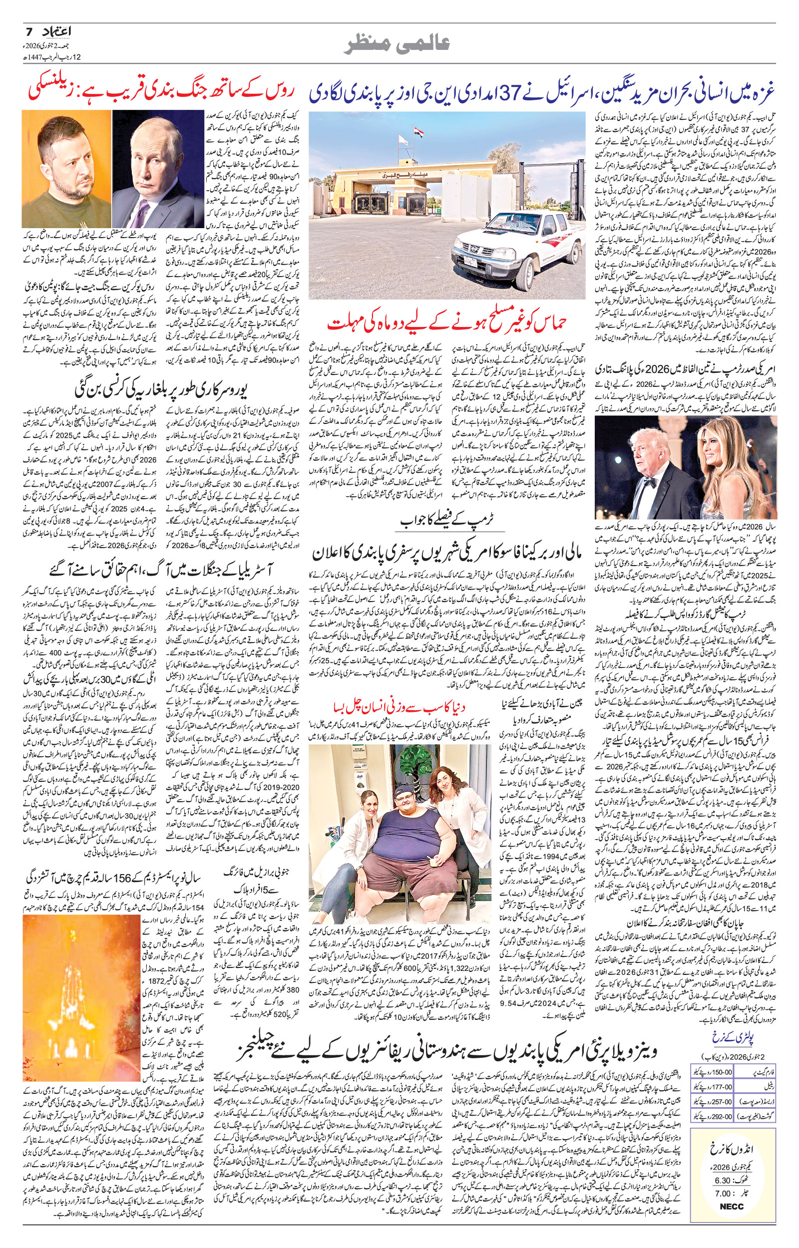 etemaad urdu daily newspaper