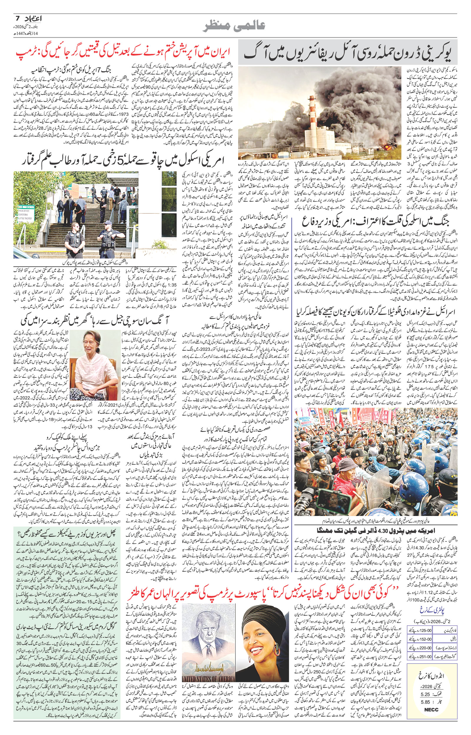 etemaad urdu daily newspaper